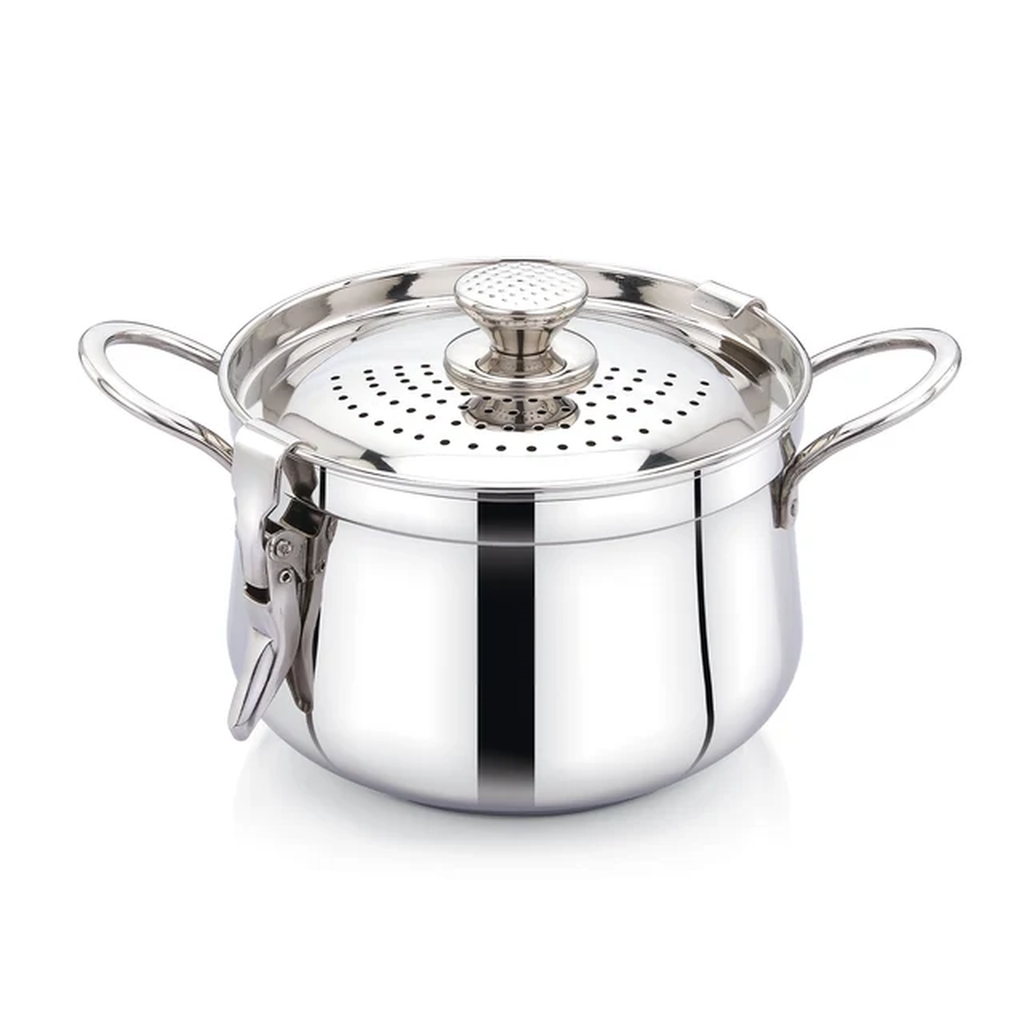 Belly Rice Strainer Pot
