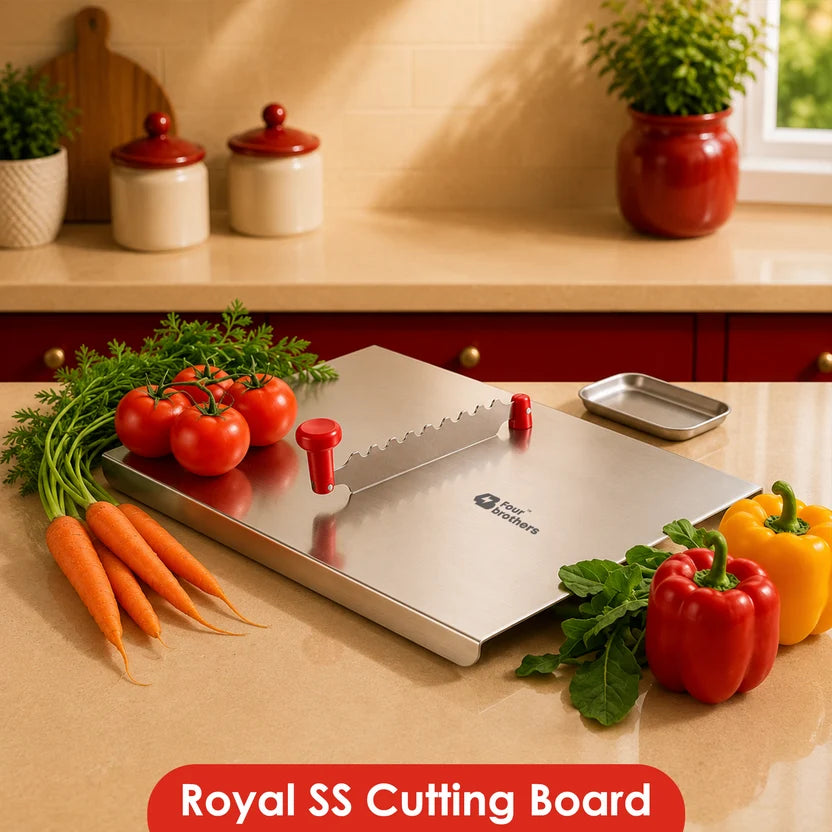SS Chopping Board with Blade attachment