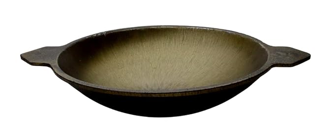 Pre - Seasoned Cast Iron Appam Pan ( With Lid & Without Lid )