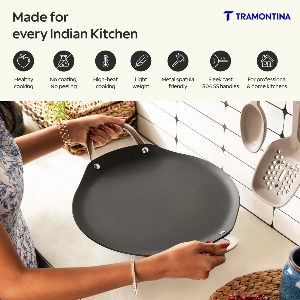 Tramontina Heritage Iron Dosa Tawa