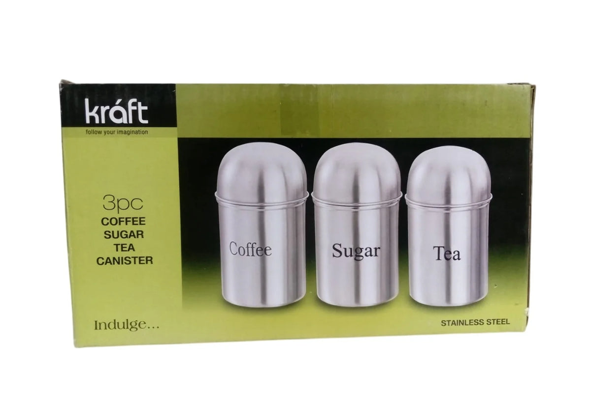 Kraft -3pcs High Dome Canister -DLCTCS
