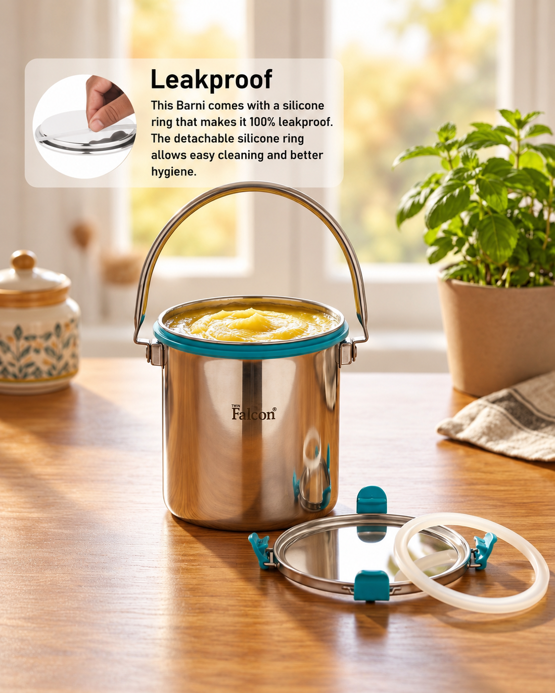 Leak-Proof Milk Can