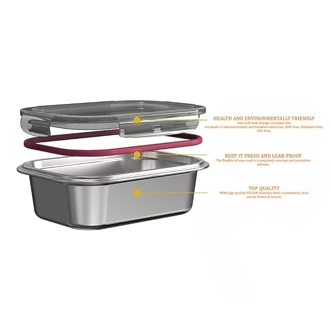 SS Microwave Containers