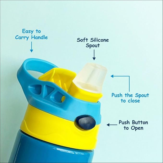 Falcon - Cartoon Printed Sipper Bottles