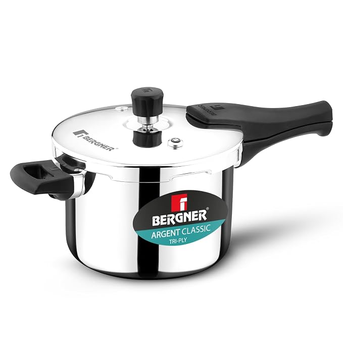Bergner Triply Cooker Argent Classic