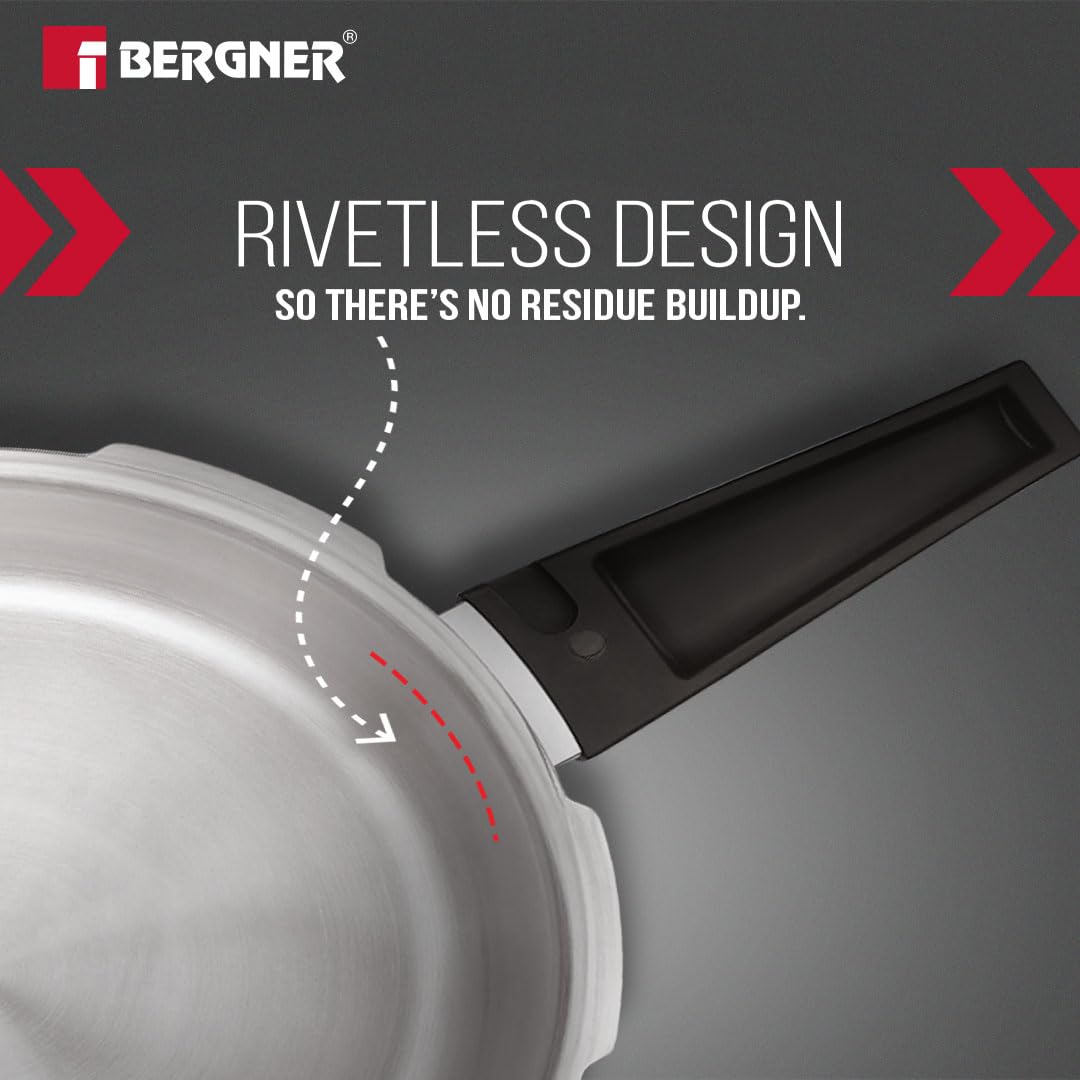 Bergner Triply Cooker Argent Classic