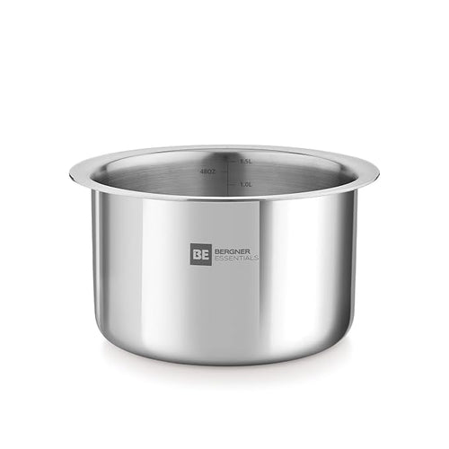 Bergner Essentials Tri-Ply Stainless Steel Tope