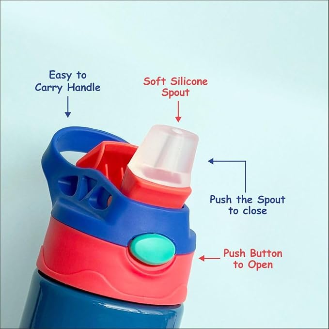 Falcon - Cartoon Printed Sipper Bottles