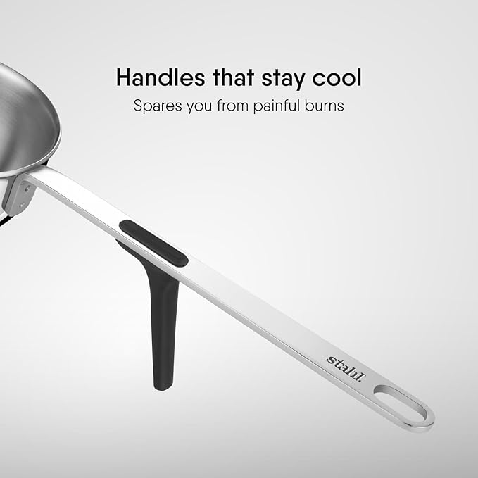 Stahl Triply Tadka pan