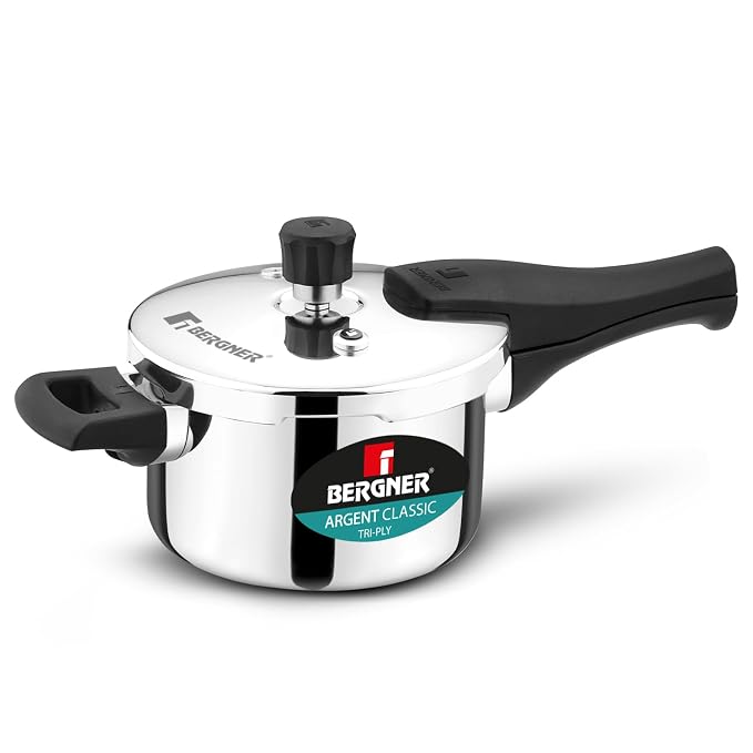 Bergner Triply Cooker Argent Classic