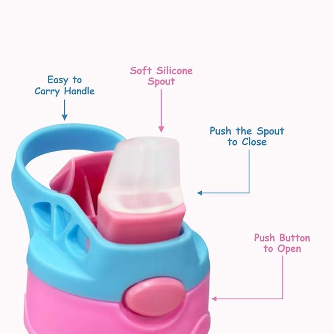 Falcon - Cartoon Printed Sipper Bottles