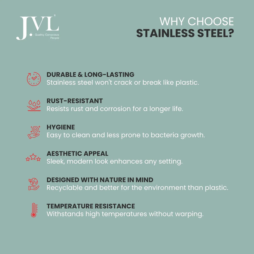 JVL - SS Belly Storage Tin