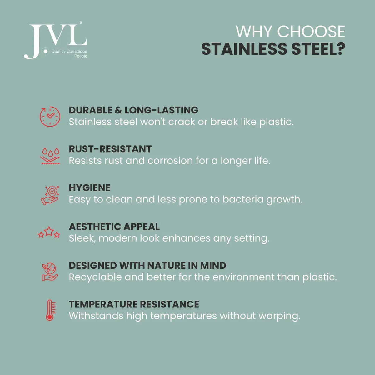 JVL - SS Belly Storage Tin