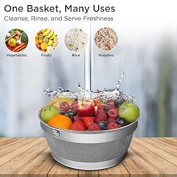 SS Mesh Fruits Basket