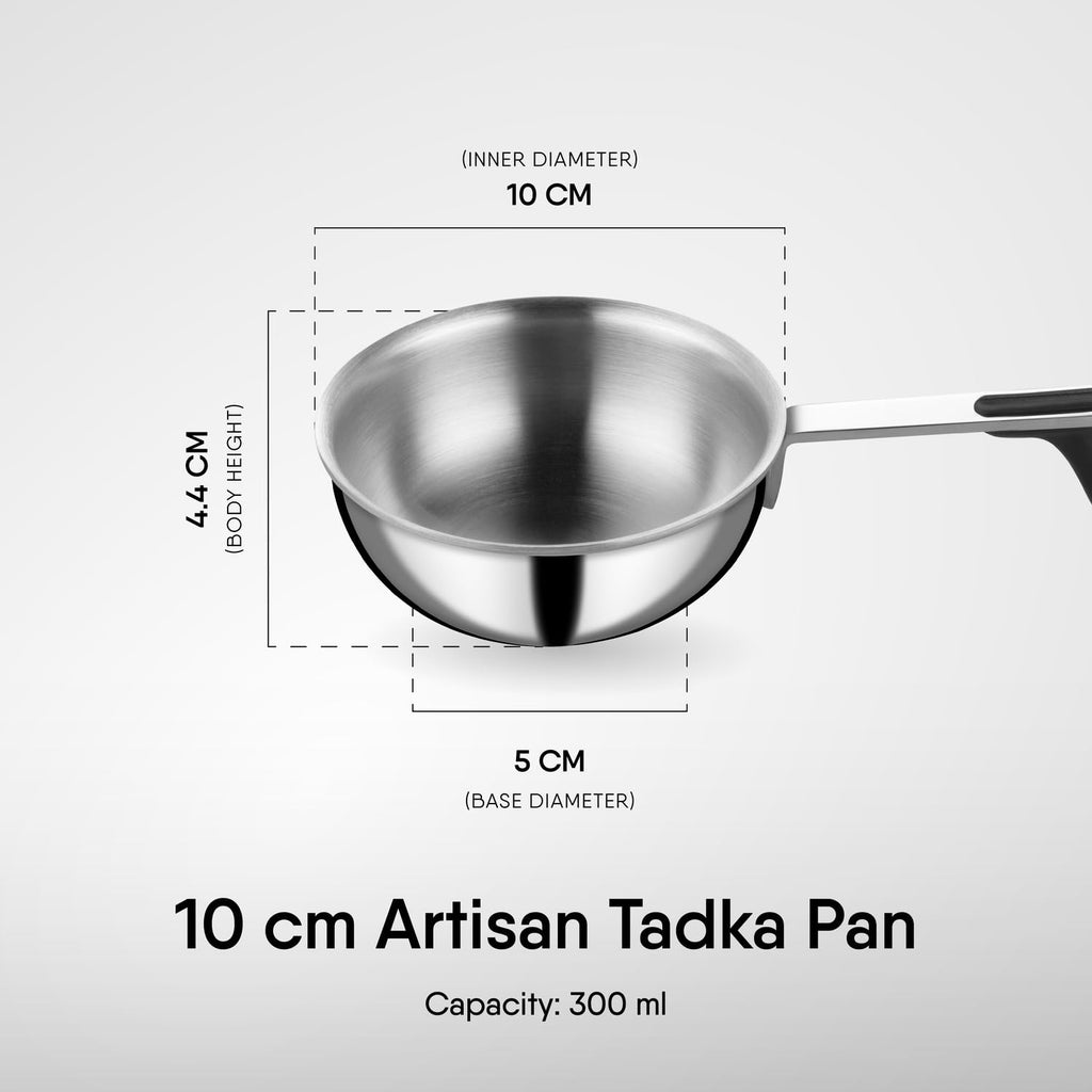 Stahl Triply Tadka pan
