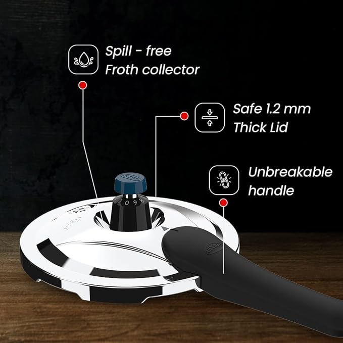 Ultra Triply Cooker  Whistle Counter