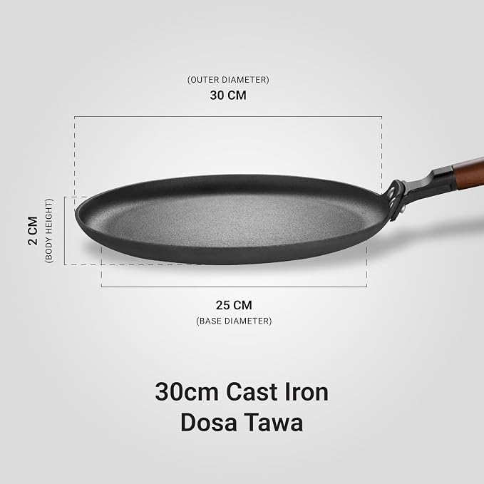 Stahl Cast Iron Dosa Tawa