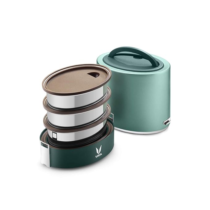 Vaya Hot Lunch - 3 containers colours