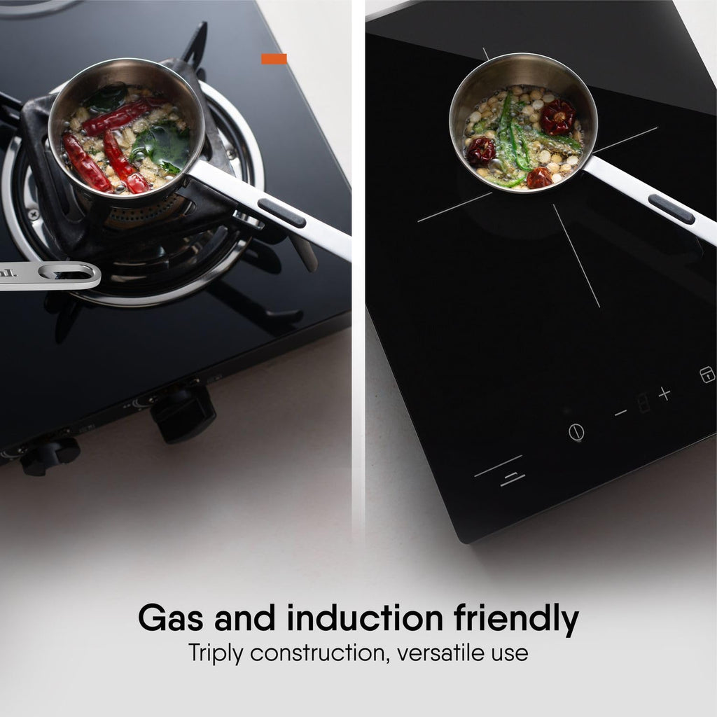 Stahl Triply Tadka pan