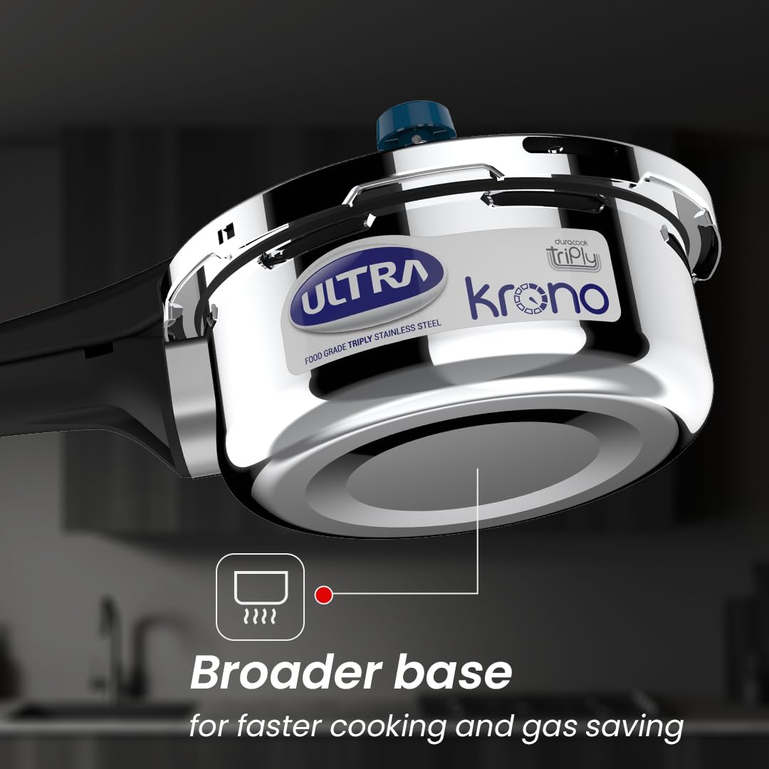 Ultra Triply Cooker  Whistle Counter