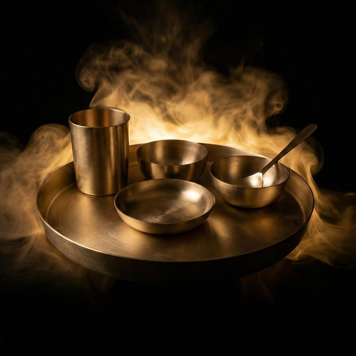 Kansa 6pcs Dinner Set