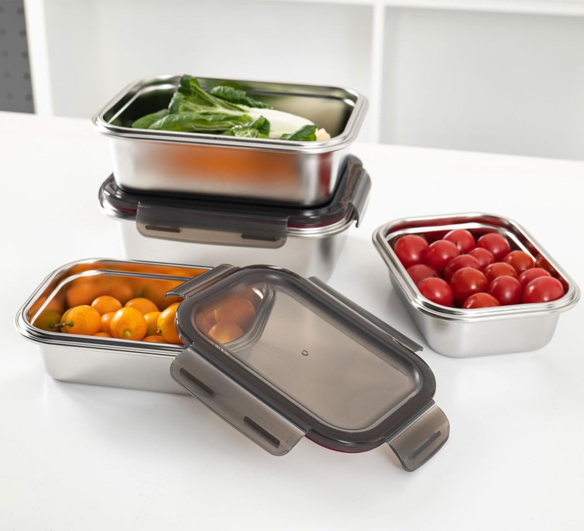 SS Microwave Containers
