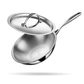 Stahl Triply wok - SS Lid