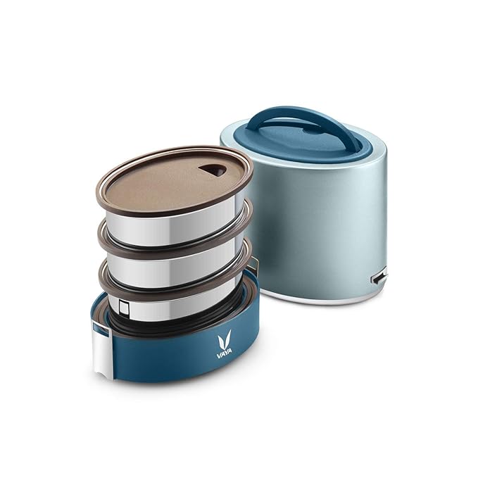 Vaya Hot Lunch - 3 containers colours