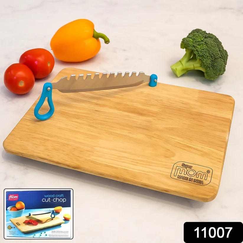 Wooden Chopping Board + Blade attachment