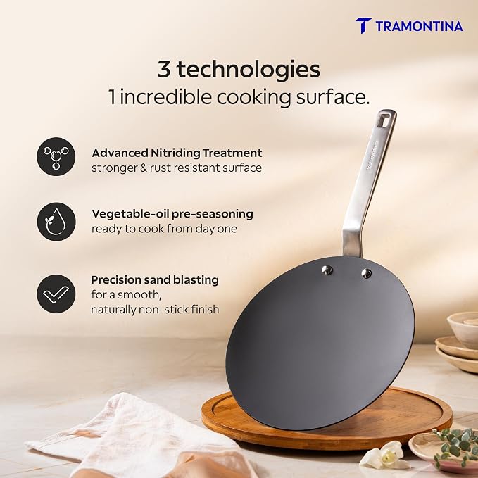 Tramontina Heritage Iron Roti Tawa