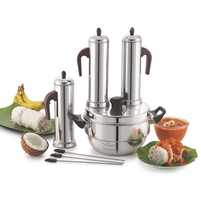 JVL - 2 in 1 Puttu Maker