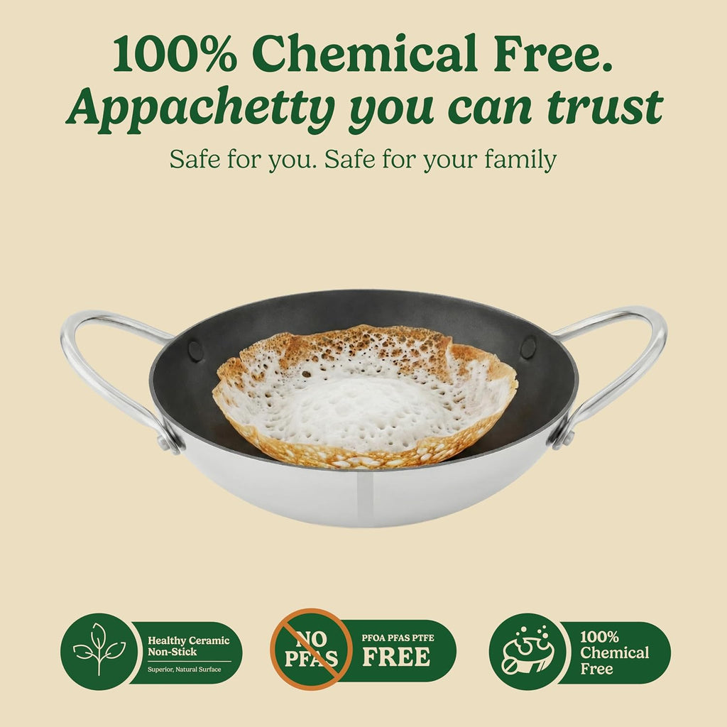 Induction compatible Appachatti