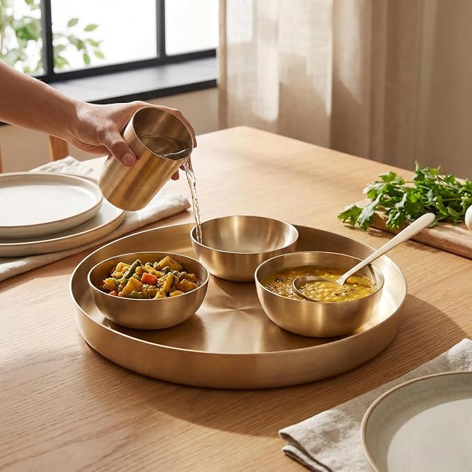 Kansa 6pcs Dinner Set