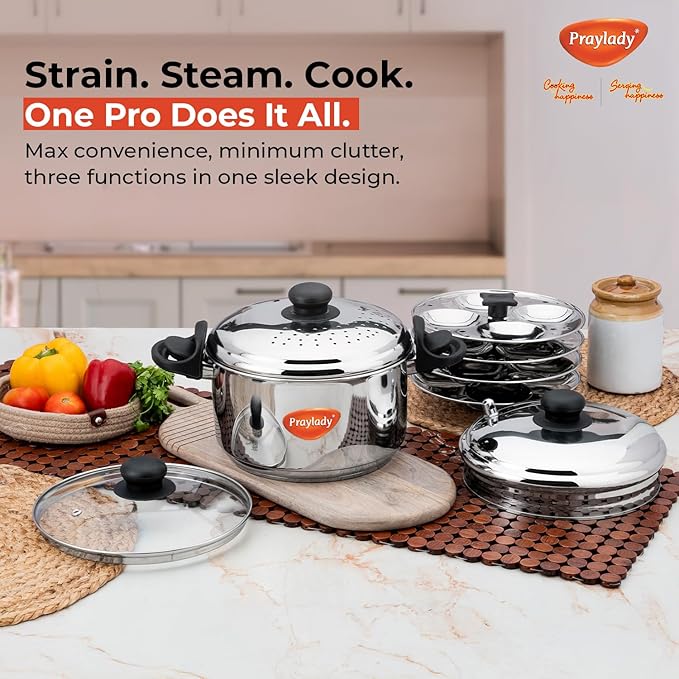 Praylady - 3-in-1 Combo Pot
