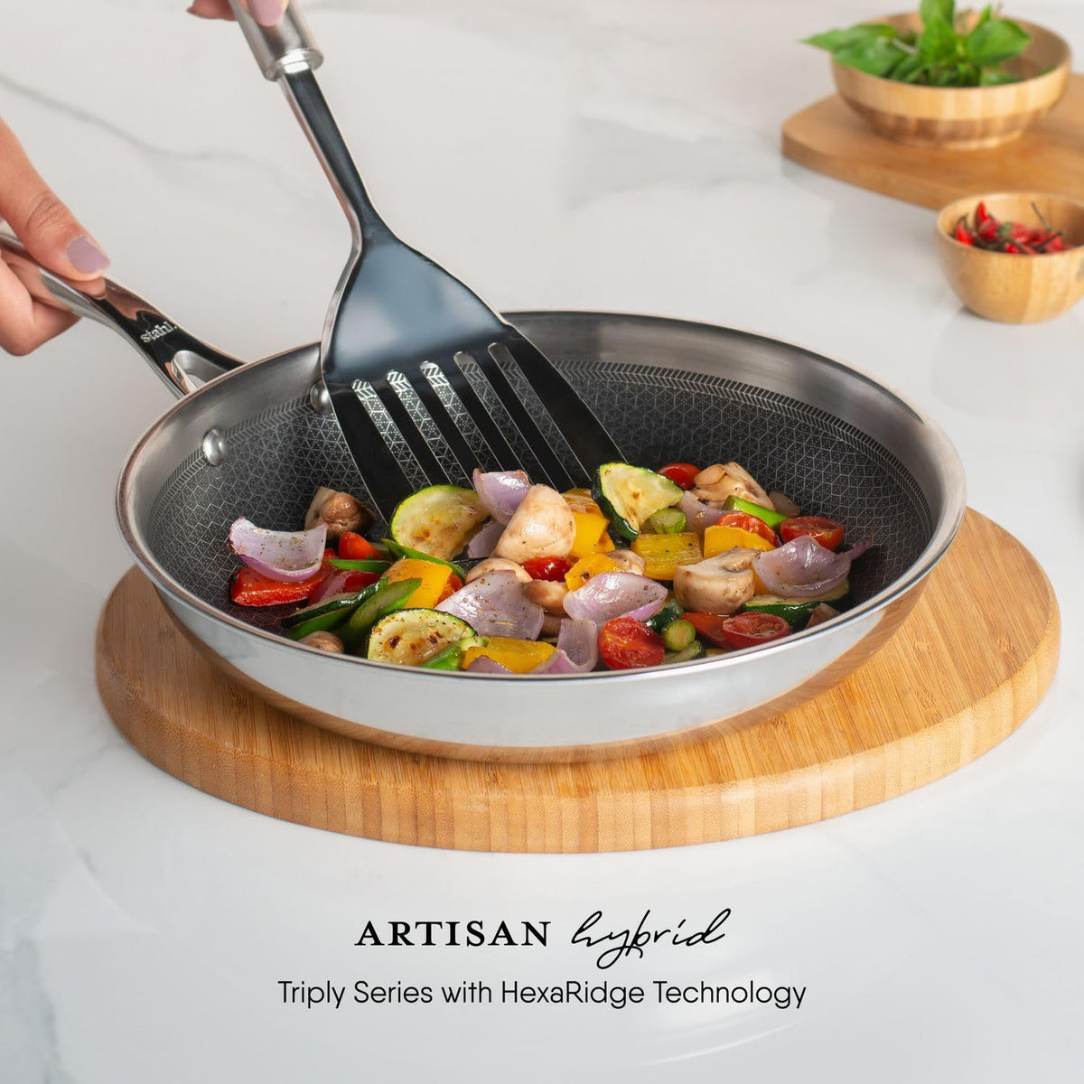 Stahl Tiply Hybrid Fry Pan