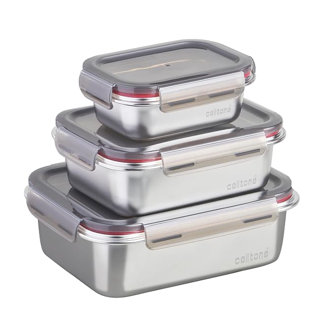 SS Microwave Containers