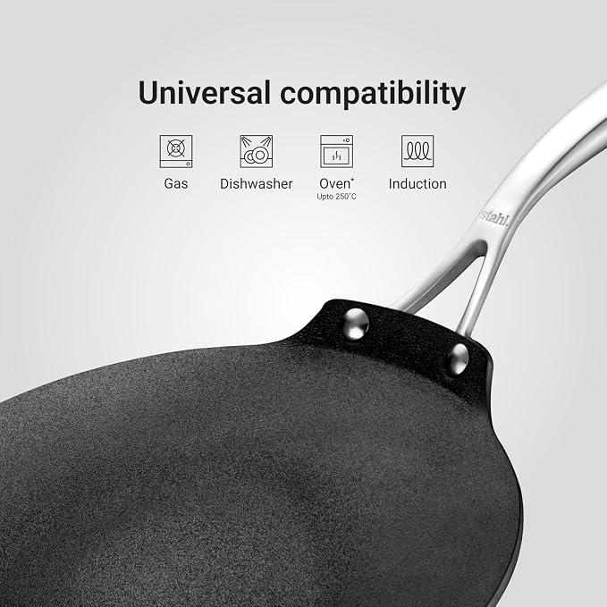 Stahl Artisan Schild Series - (Dosa Tawa & Rotti Tawa)
