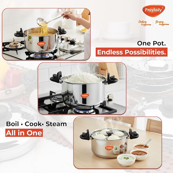 Praylady - 3-in-1 Combo Pot