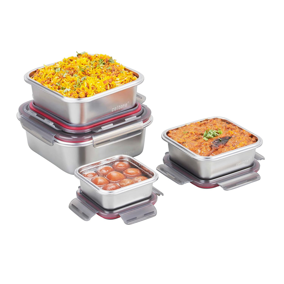 SS Microwave Containers