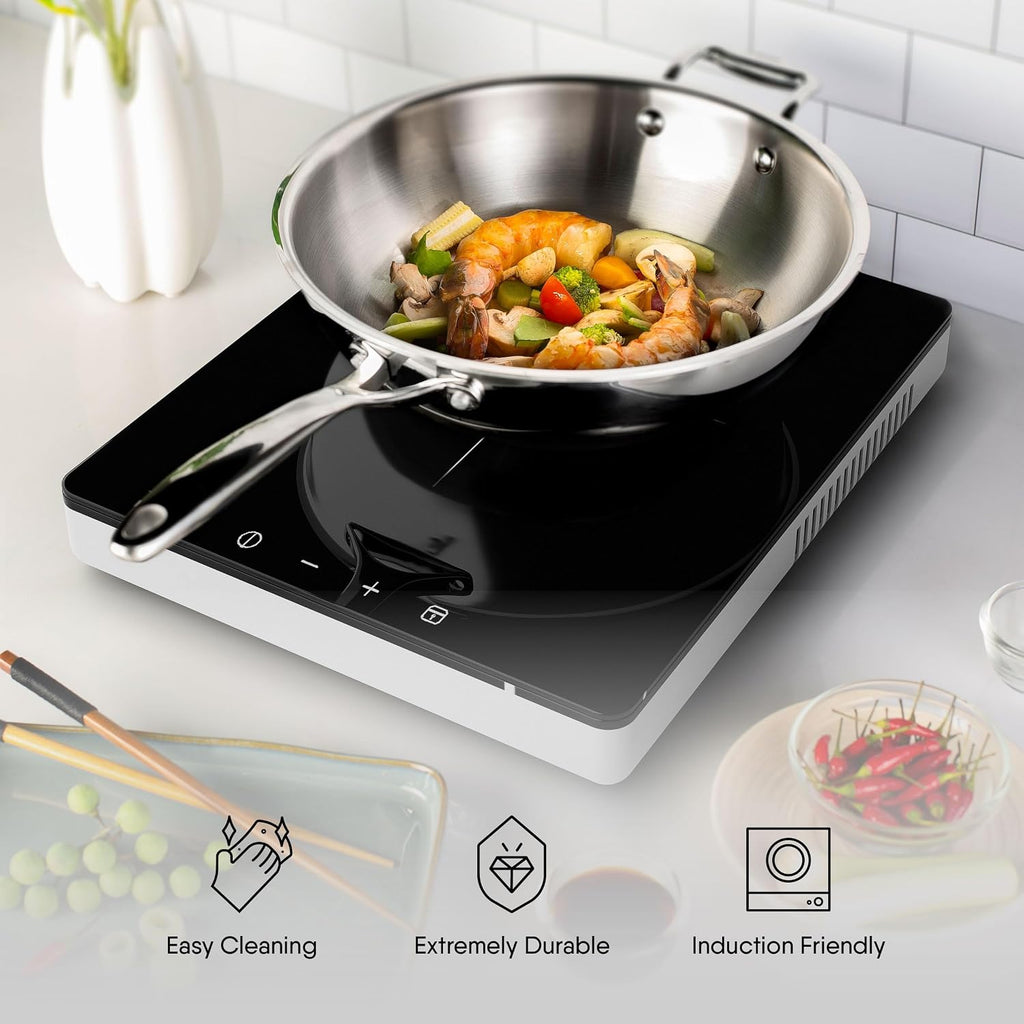 Stahl Triply wok - SS Lid