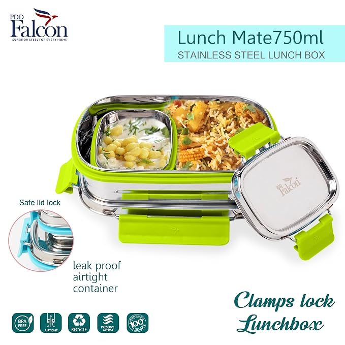Falcon Lunch & Snacks Box (Lunch box  +  Mini Box)