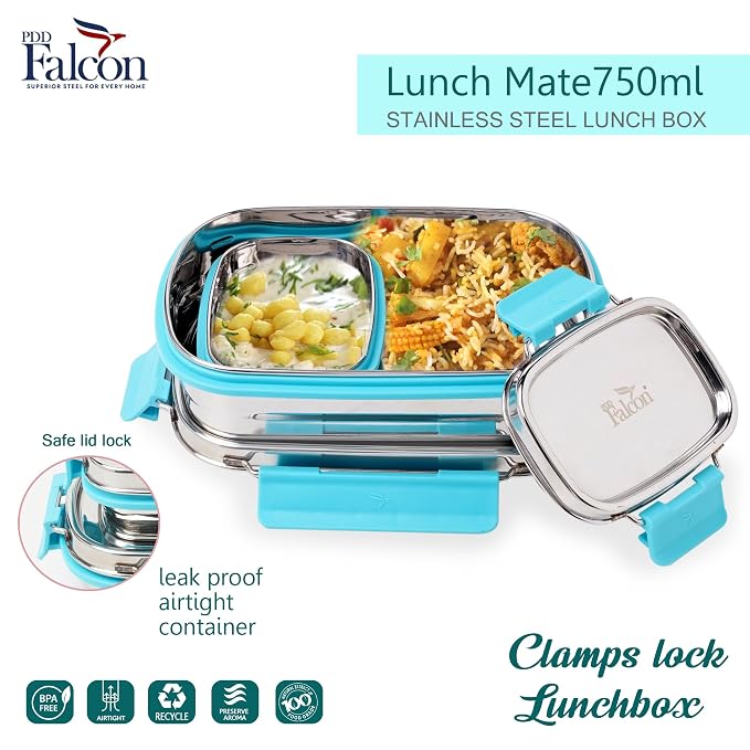 Falcon Lunch & Snacks Box (Lunch box  +  Mini Box)