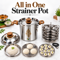 All in One Strainer Pot