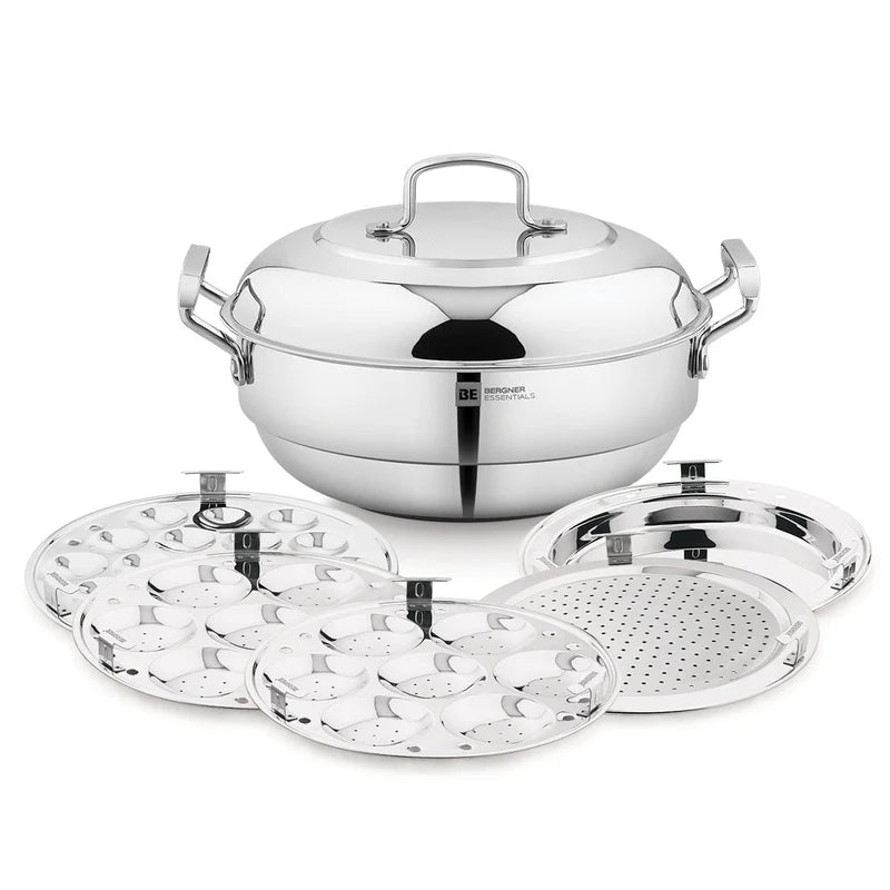 Bergner Essentials TriPly Multi-Kadai 27 cm