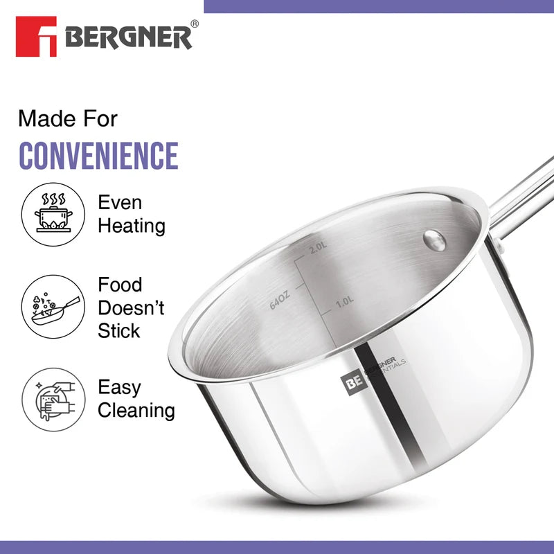 Bergner Triply Tea pan