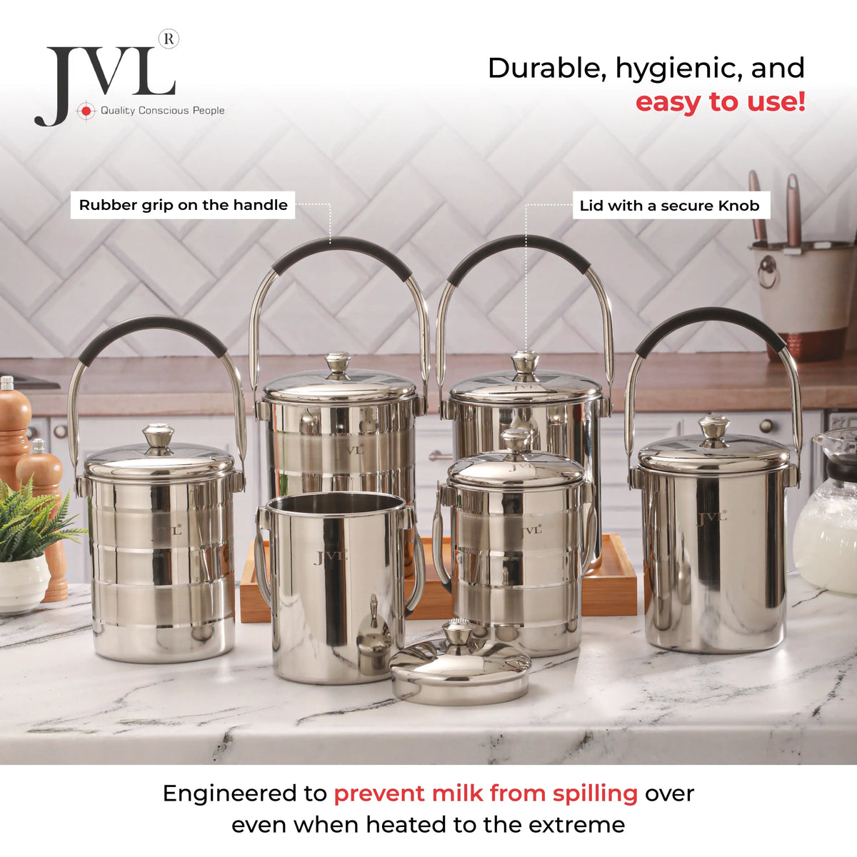 JVL - Dual Tone Milk Pot