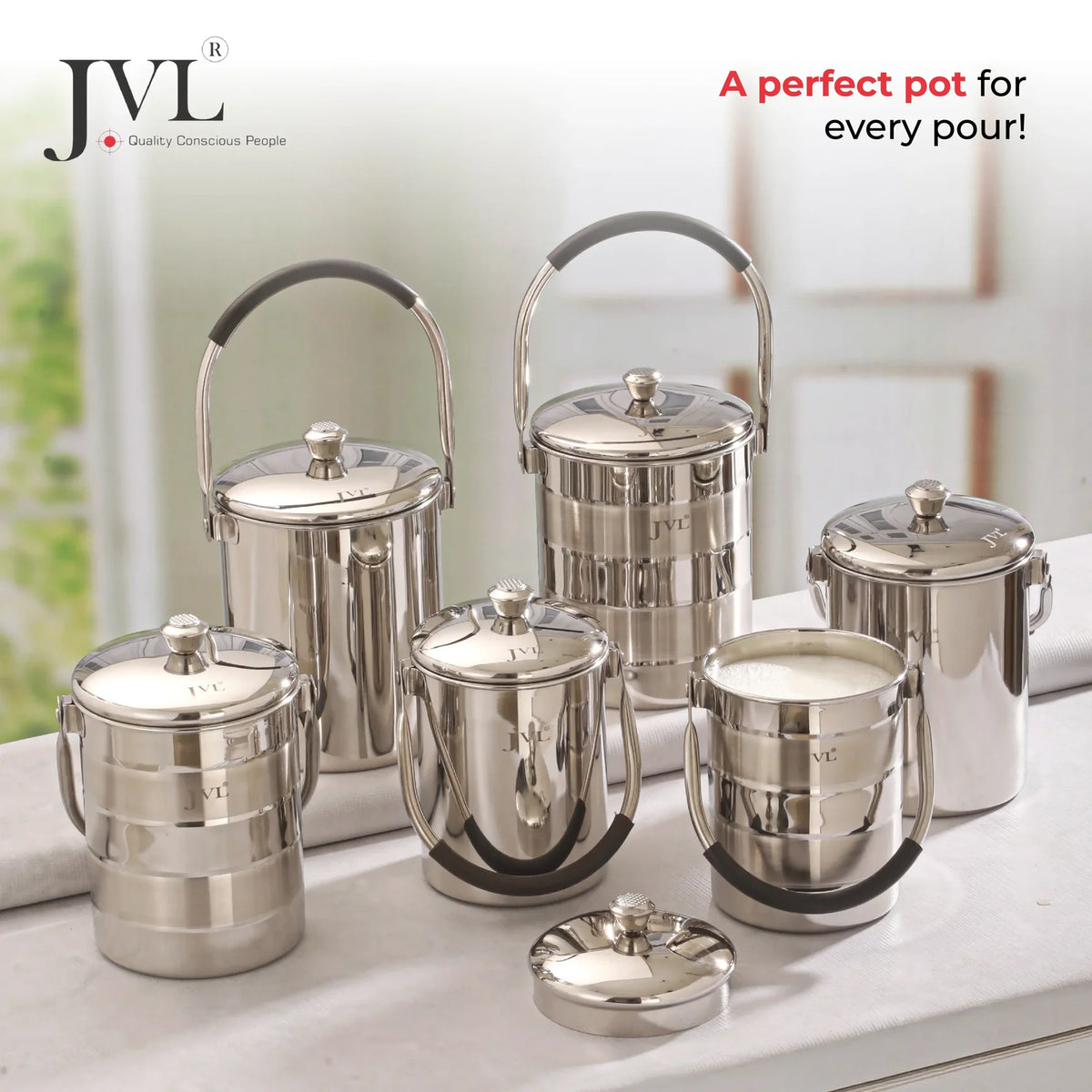 JVL - Dual Tone Milk Pot