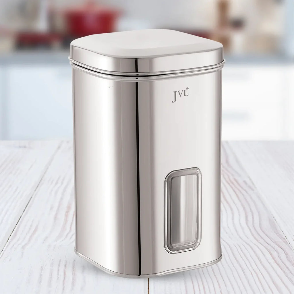 JVL - Front See-through Canisters (Square)