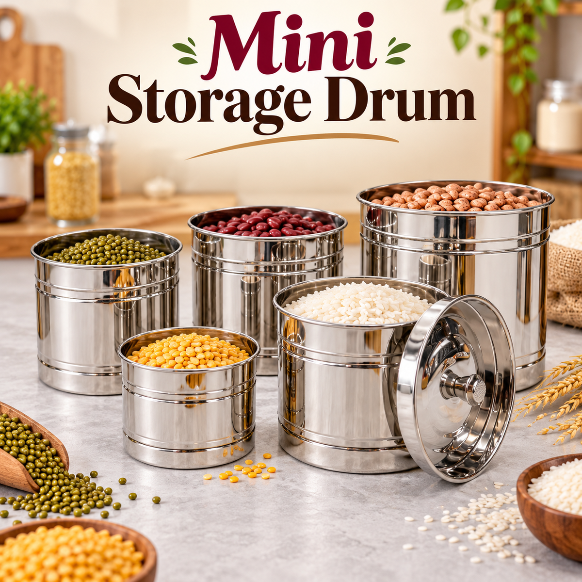 Mini storage Drum