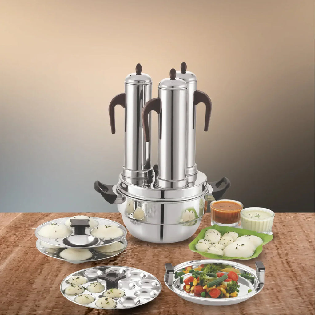 JVL - 2 in 1 Puttu Maker